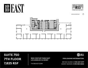 1800 Century Park E, Los Angeles, CA for lease Floor Plan- Image 1 of 1