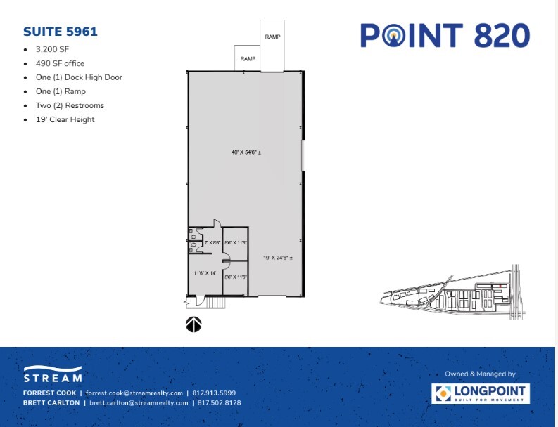 5721 E Rosedale St, Fort Worth, TX for lease Floor Plan- Image 1 of 1