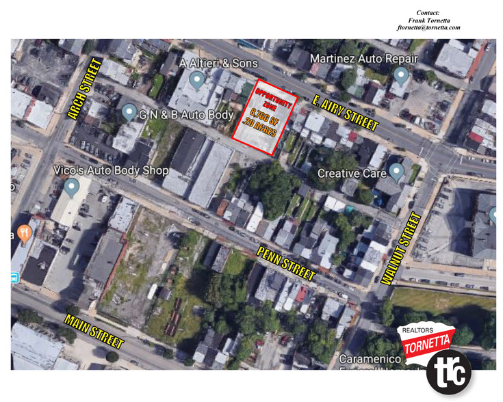 332-338 E Airy St, Norristown, PA for sale - Aerial - Image 1 of 2