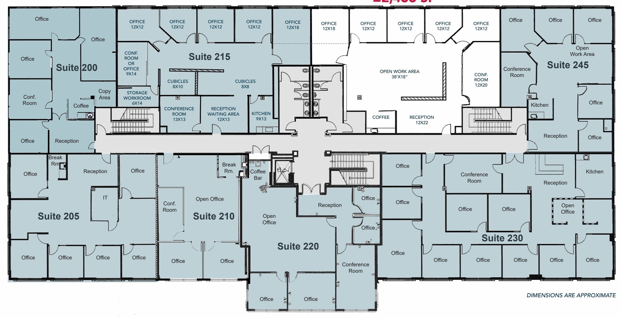 1 Ridgegate, Temecula, CA for lease Floor Plan- Image 1 of 2
