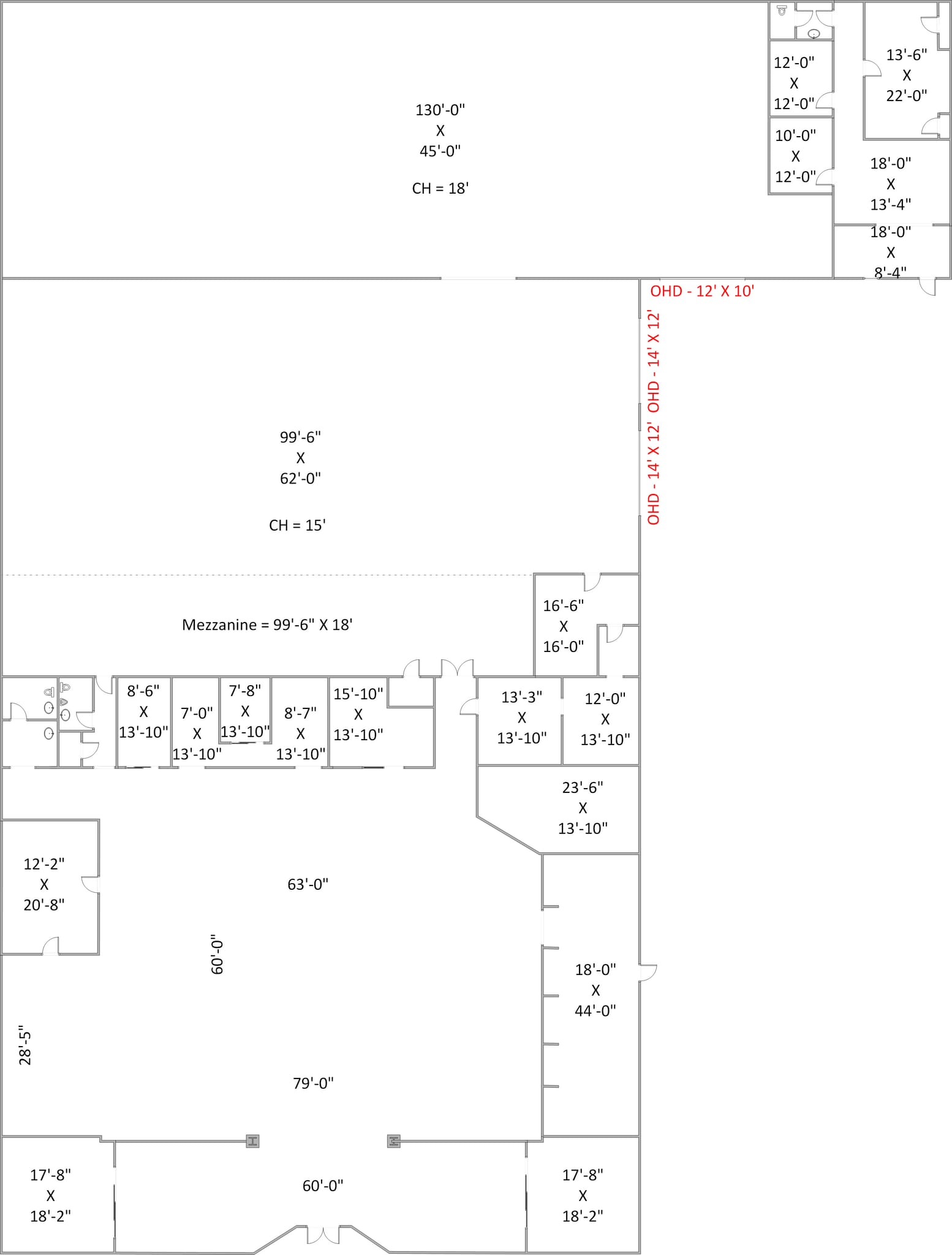 520 N Loop 288, Denton, TX for lease Floor Plan- Image 1 of 1