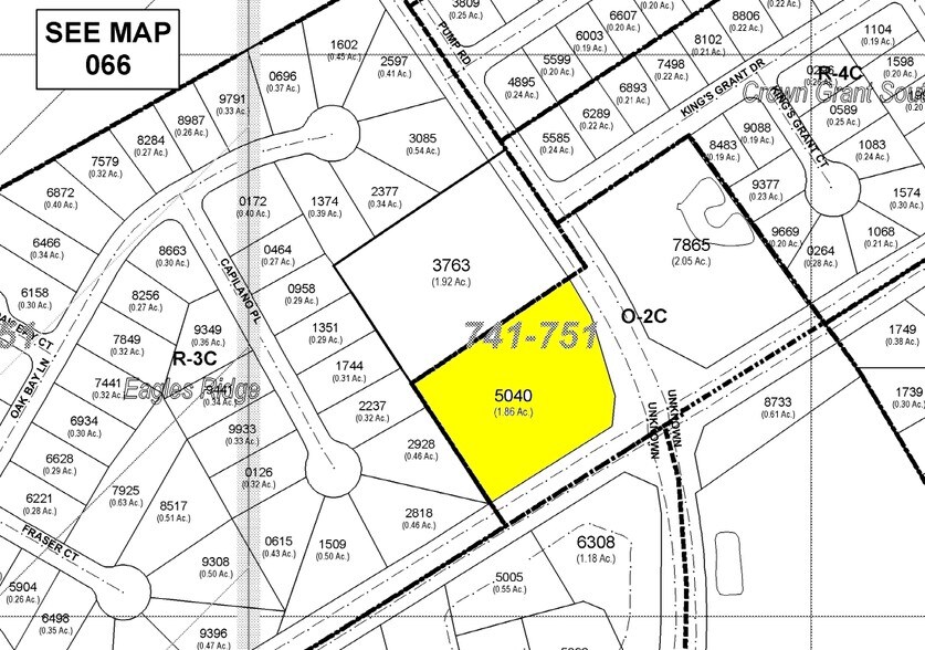2200 Pump Rd, Richmond, VA for sale - Plat Map - Image 1 of 1