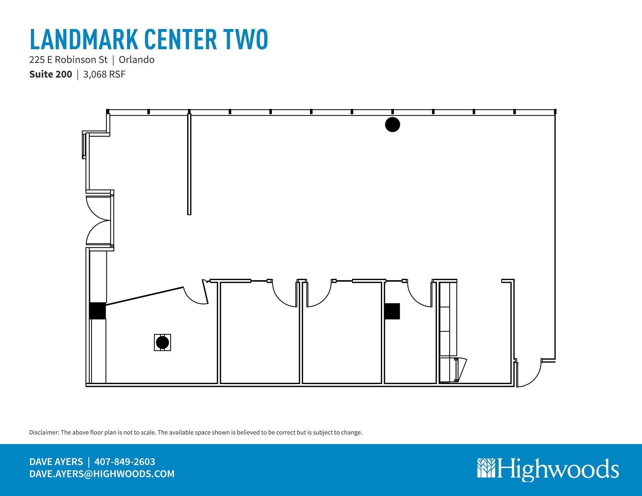 225 E Robinson St, Orlando, FL for lease Site Plan- Image 1 of 1