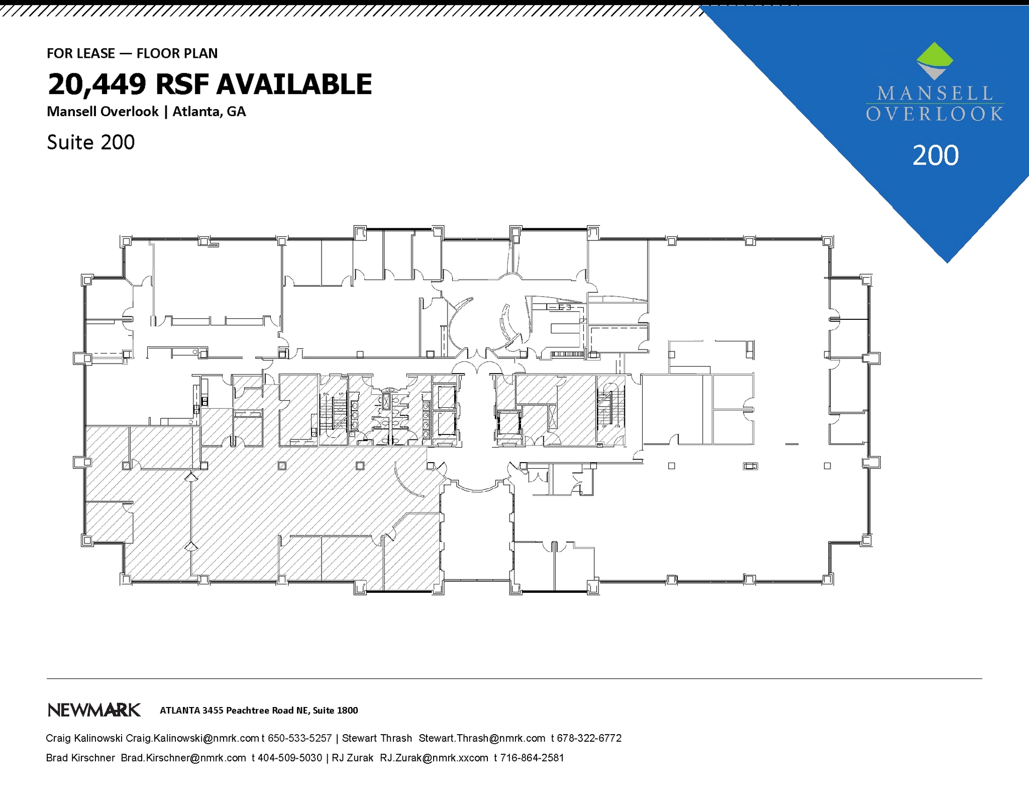 200 Mansell Ct E, Roswell, GA for lease Floor Plan- Image 1 of 1