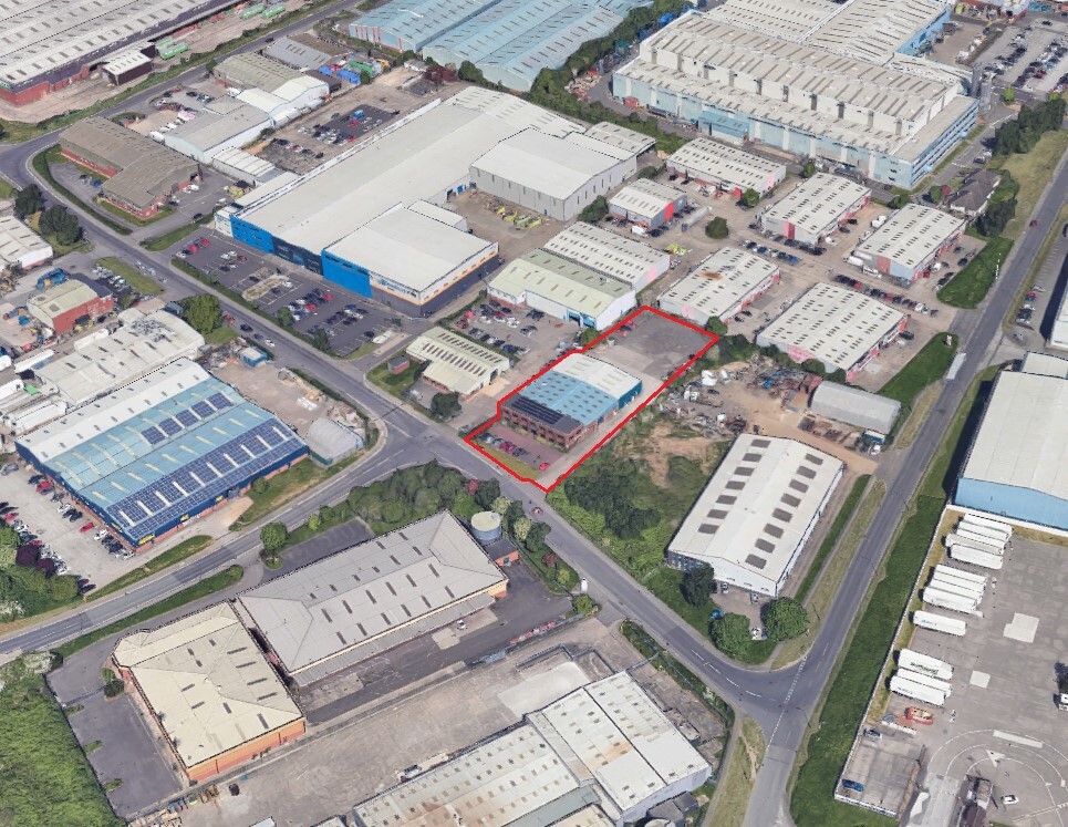 Atkinsons Way, Scunthorpe for lease Aerial- Image 1 of 3