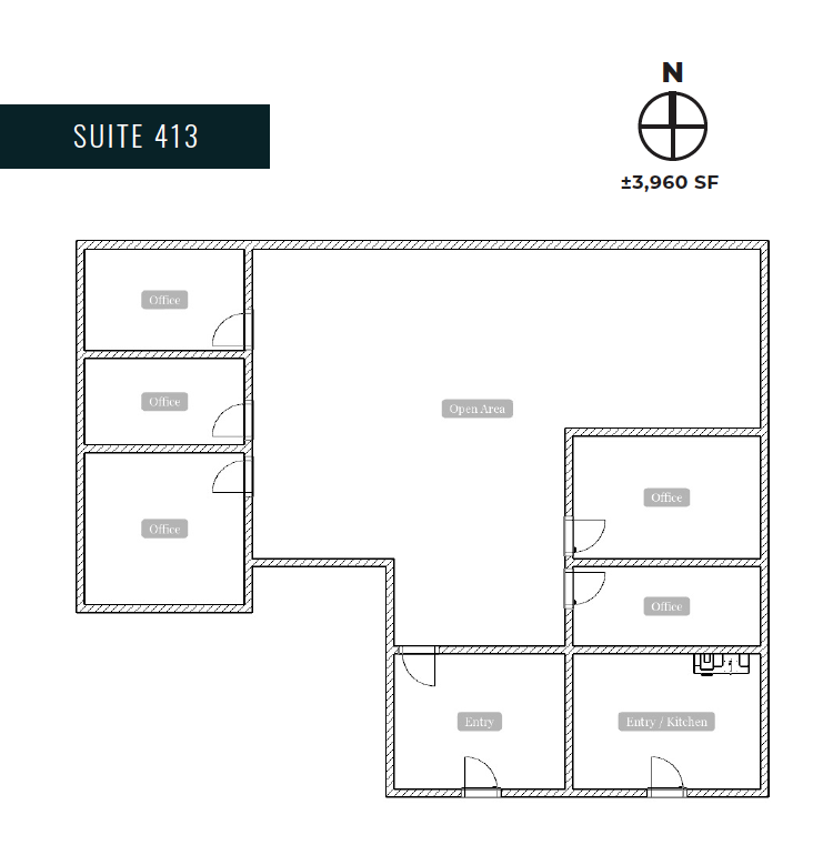 18425 Burbank Blvd, Tarzana, CA for lease Floor Plan- Image 1 of 3