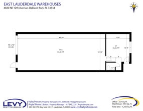4861-4875 NE 12th Ave, Fort Lauderdale, FL for lease Floor Plan- Image 2 of 2