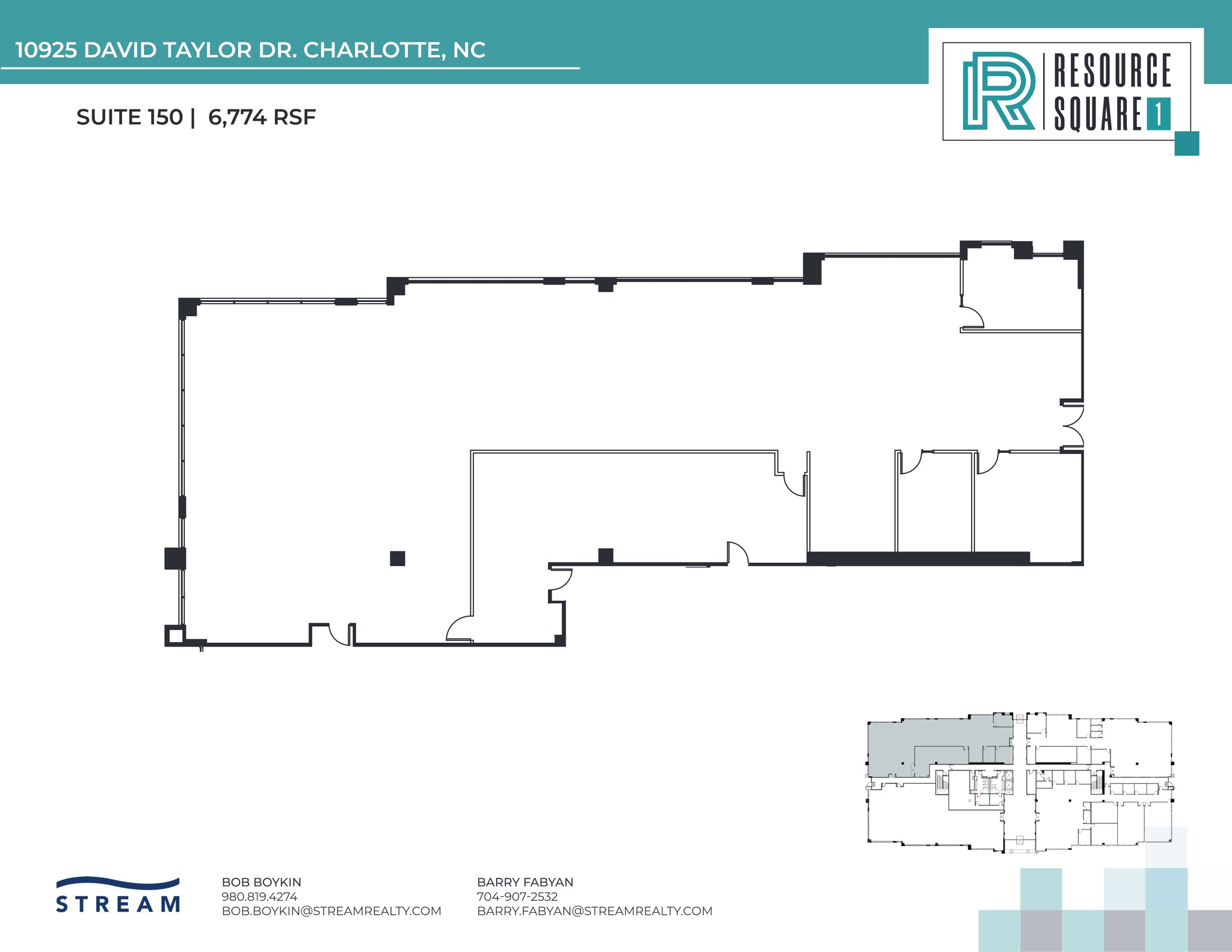 10735 David Taylor Dr, Charlotte, NC for lease Site Plan- Image 1 of 1