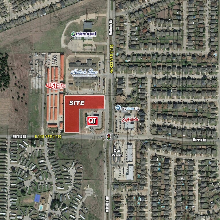 NWC Matlock Rd & Harris Rd, Arlington, TX for sale Primary Photo- Image 1 of 1