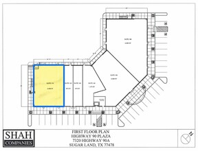 7320 Highway 90A, Sugar Land, TX for lease Site Plan- Image 2 of 3