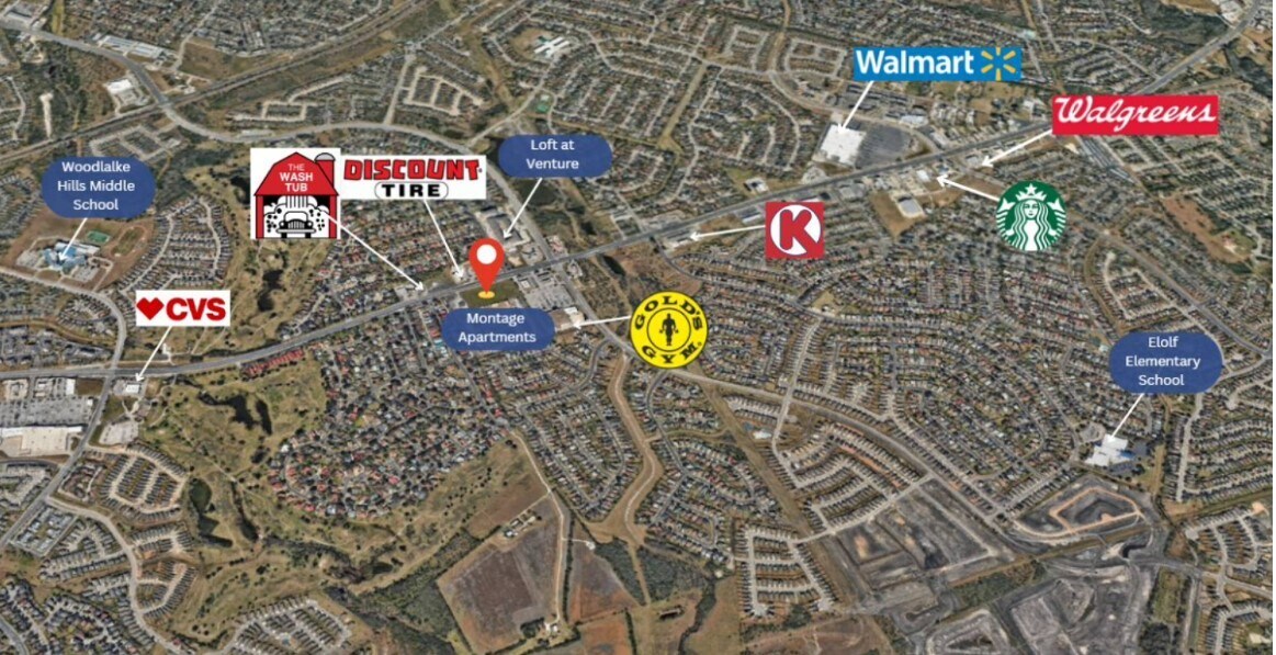 FM 78 & Walzem Road San Antonio TX 78244, San Antonio, TX 78244 Montage Square