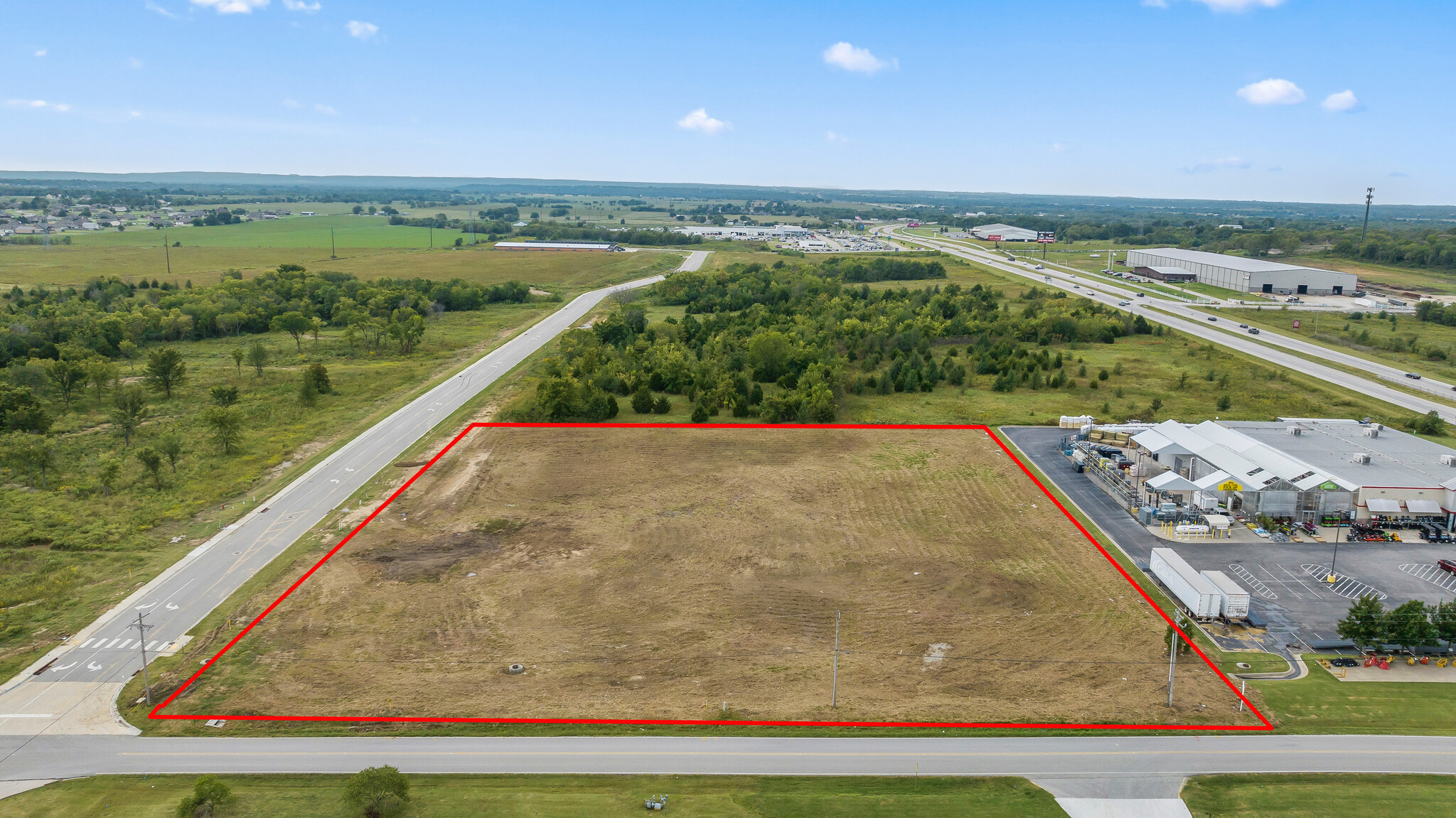 W 161st Street, Glenpool, OK for sale Aerial- Image 1 of 1