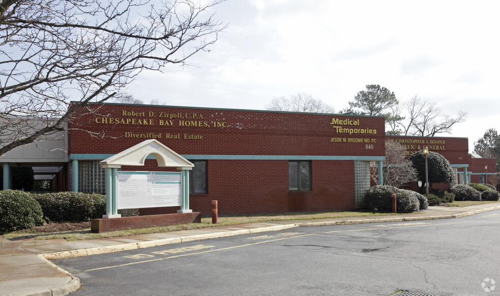 840 First Colonial Rd, Virginia Beach, VA for sale - Building Photo - Image 1 of 1