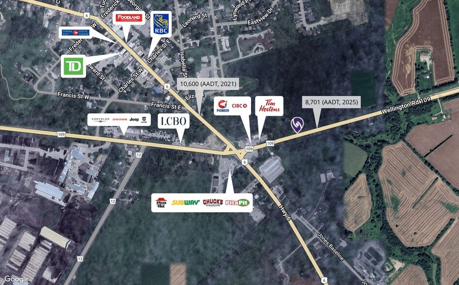 8014 Wellington Road 109, Arthur, ON for lease - Aerial - Image 2 of 2