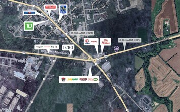 8014 Wellington Road 109, Arthur, ON - AERIAL map view