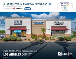 Small Strip Center within Major Power Center - Fulfillment Center