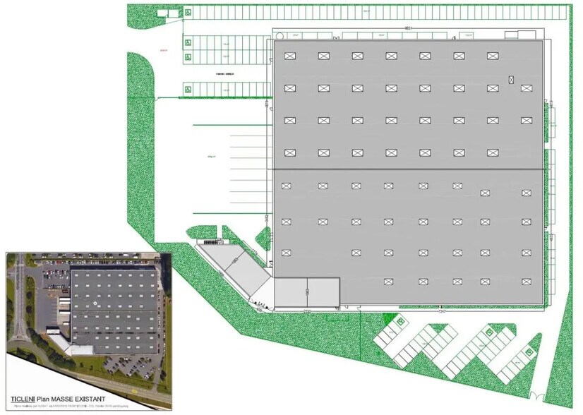 Office in Villeneuve-d'Ascq for lease - Site Plan - Image 3 of 3