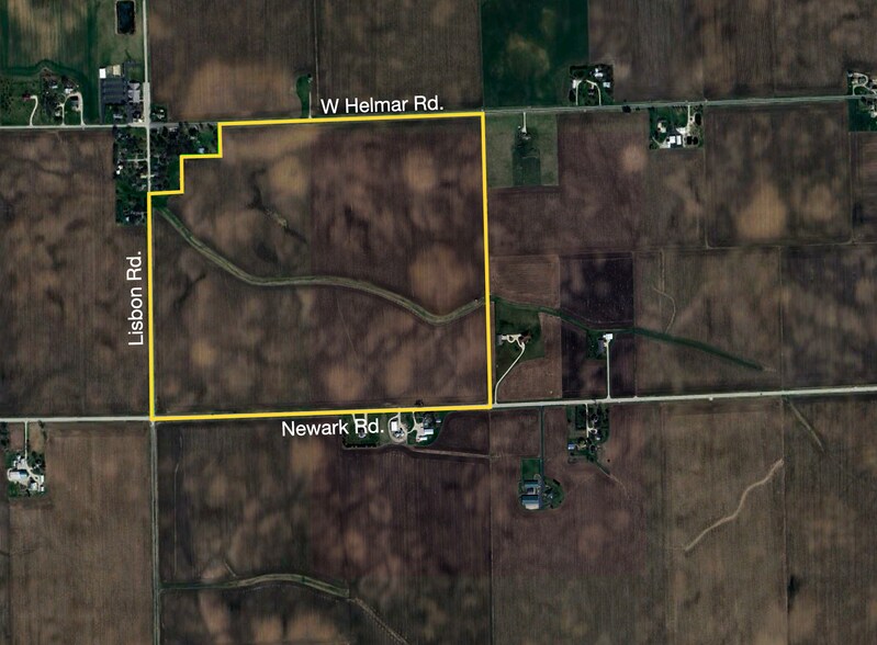 W Helmar Rd. and Lisbon Rd., Newark, IL for sale - Aerial - Image 3 of 6