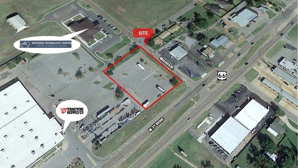 3105 W 3rd St, Elk City, OK for sale - Building Photo - Image 1 of 1