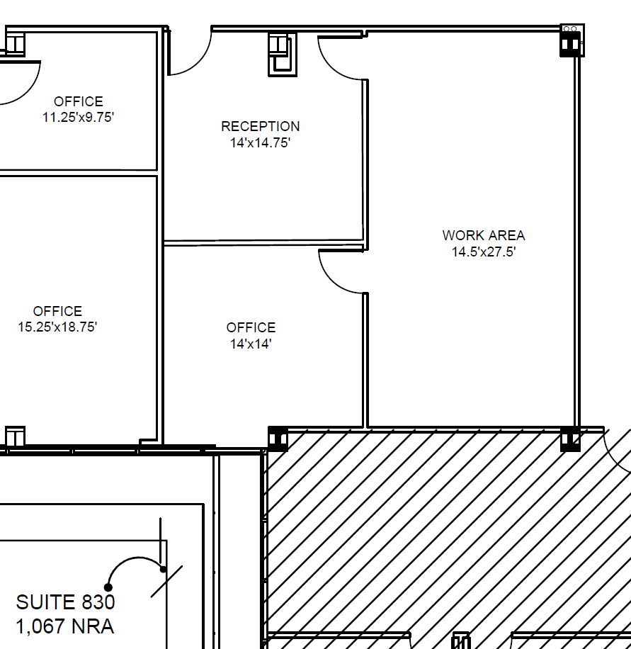 2100 Travis St, Houston, TX for lease Floor Plan- Image 1 of 2