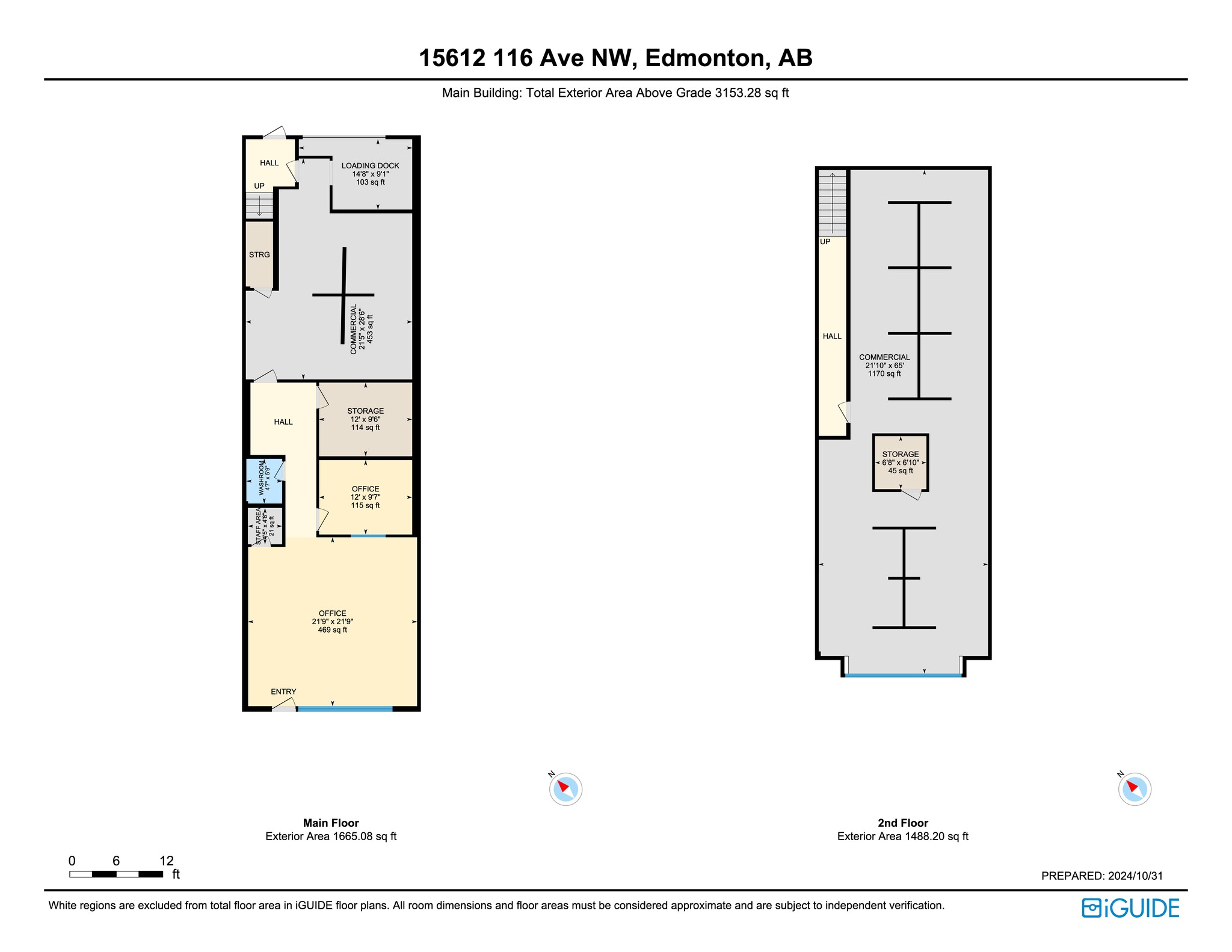 15612 116 Av NW, Edmonton, AB for lease Site Plan- Image 1 of 9