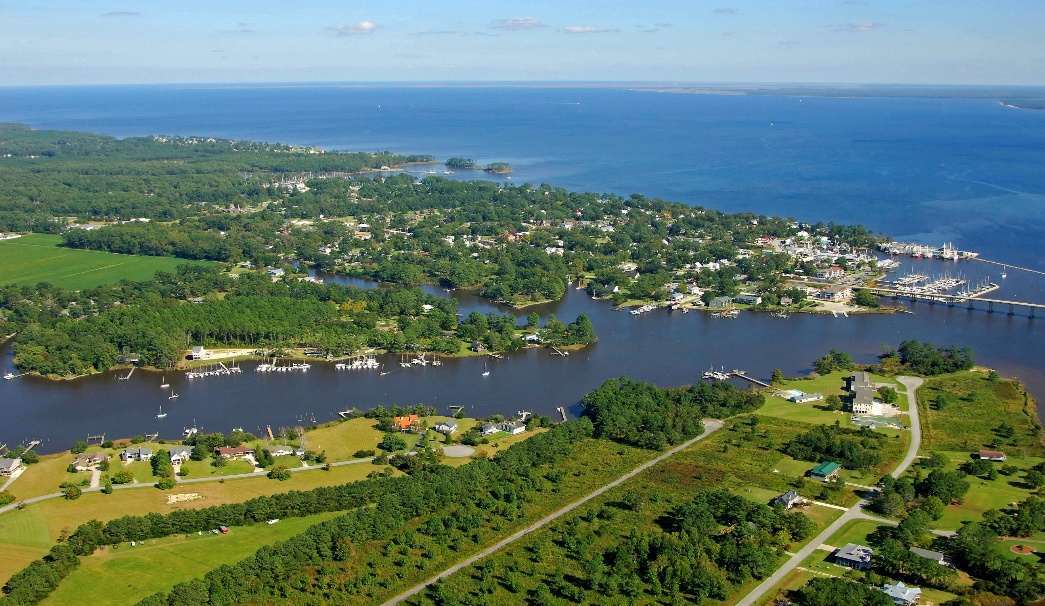 1302 Tosto Cir, Oriental, NC for sale Aerial- Image 1 of 3