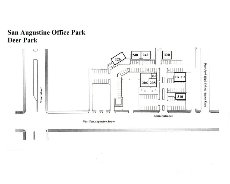 310 W San Augustine St, Deer Park, TX for lease - Site Plan - Image 2 of 3