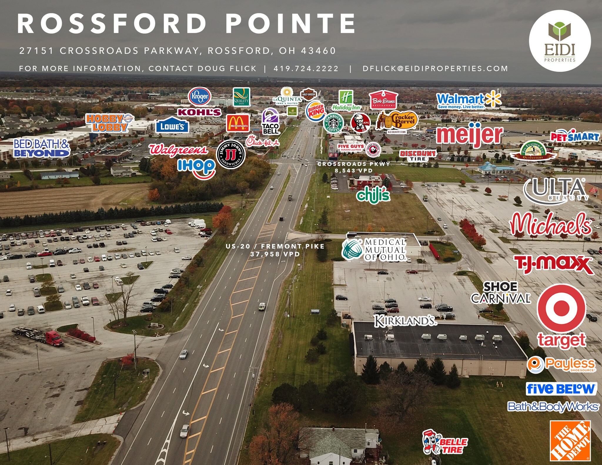 2715127171 Crossroads Pky, Rossford, OH 43460 Rossford Pointe