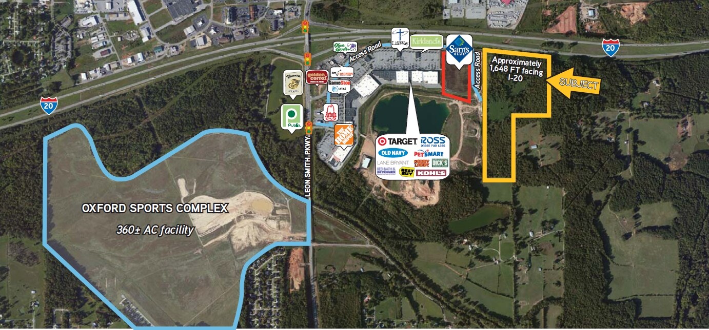 Oxford Exchange Blvd, Oxford, AL for sale Primary Photo- Image 1 of 1