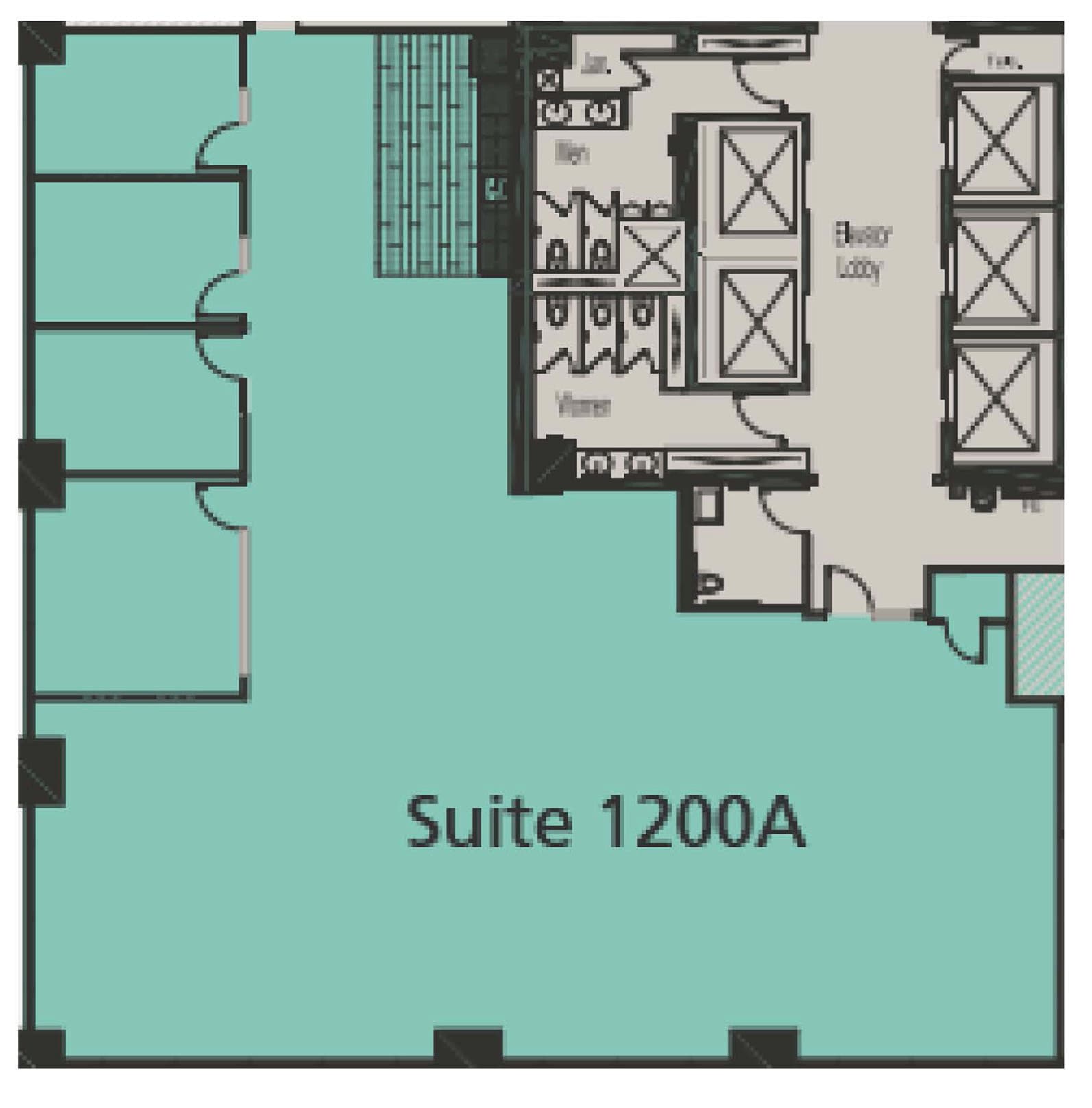 1801 Broadway, Denver, CO for lease Floor Plan- Image 1 of 1