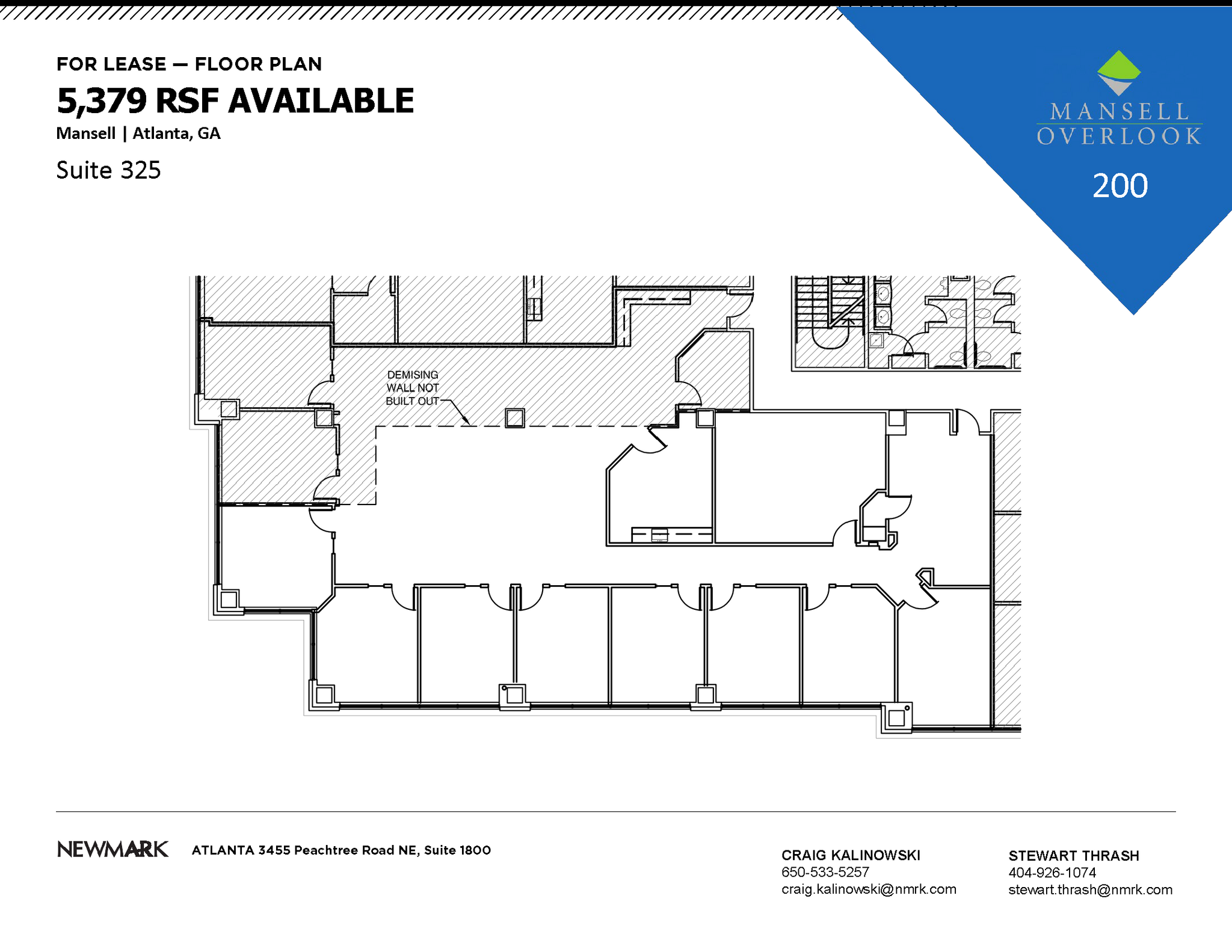 200 Mansell Ct E, Roswell, GA for lease Floor Plan- Image 1 of 1