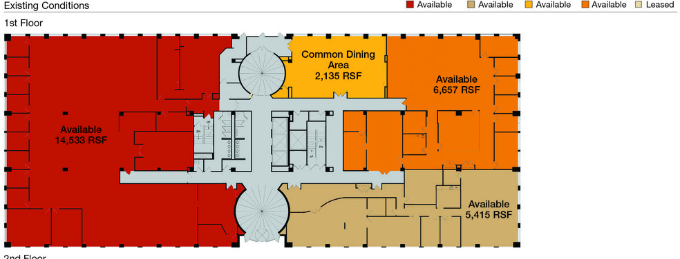 1333 Burr Ridge Pky, Burr Ridge, IL for lease - Floor Plan - Image 2 of 7