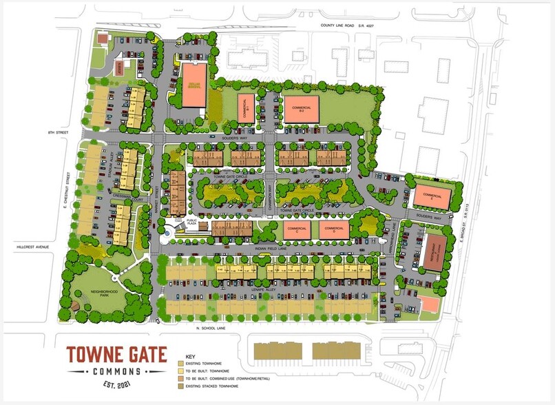 Market St, Souderton, PA for lease - Site Plan - Image 2 of 3