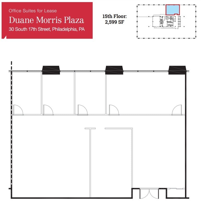 30 S 17th St, Philadelphia, PA for lease Floor Plan- Image 1 of 1