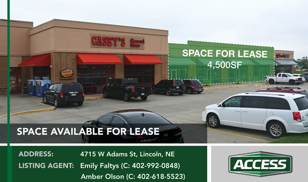 4715 W Adams St, Lincoln, NE for lease - Building Photo - Image 1 of 3