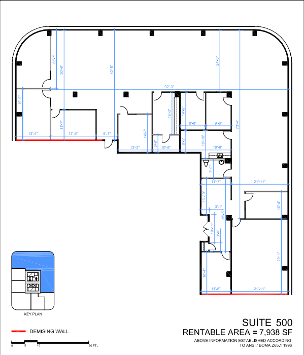 700 Dorval Dr, Oakville, ON for lease Floor Plan- Image 1 of 1