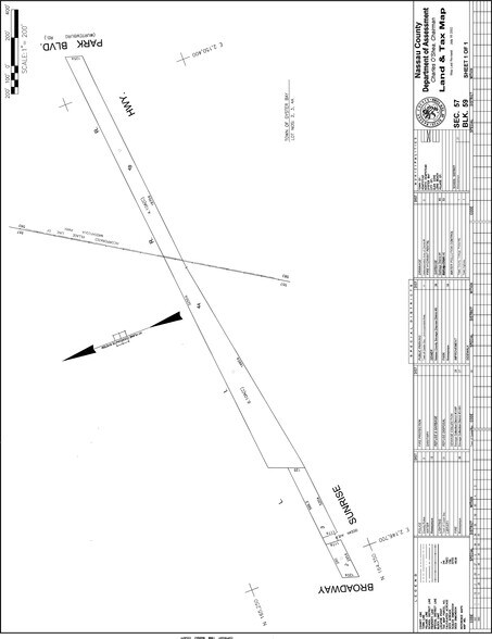 4535 Sunrise Hwy, Massapequa, NY for sale - Plat Map - Image 1 of 1