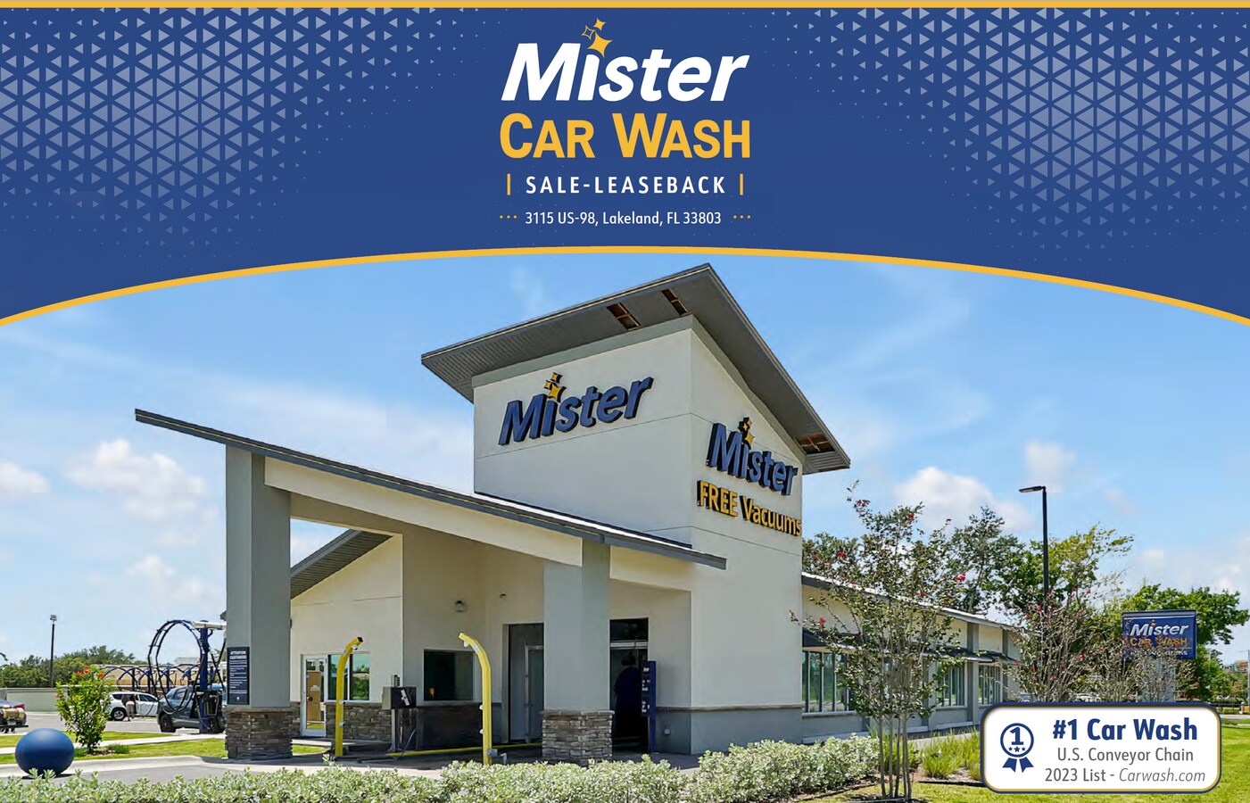 3115 Bartow Rd, Lakeland, FL 33803 Mister Car Wash Lakeland, FL