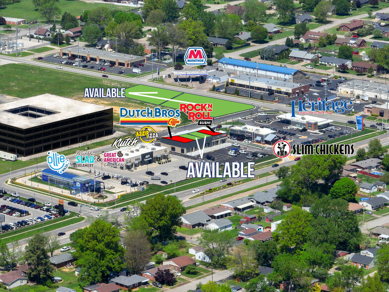 3800 Frederica St, Owensboro, KY for lease - Aerial - Image 1 of 3