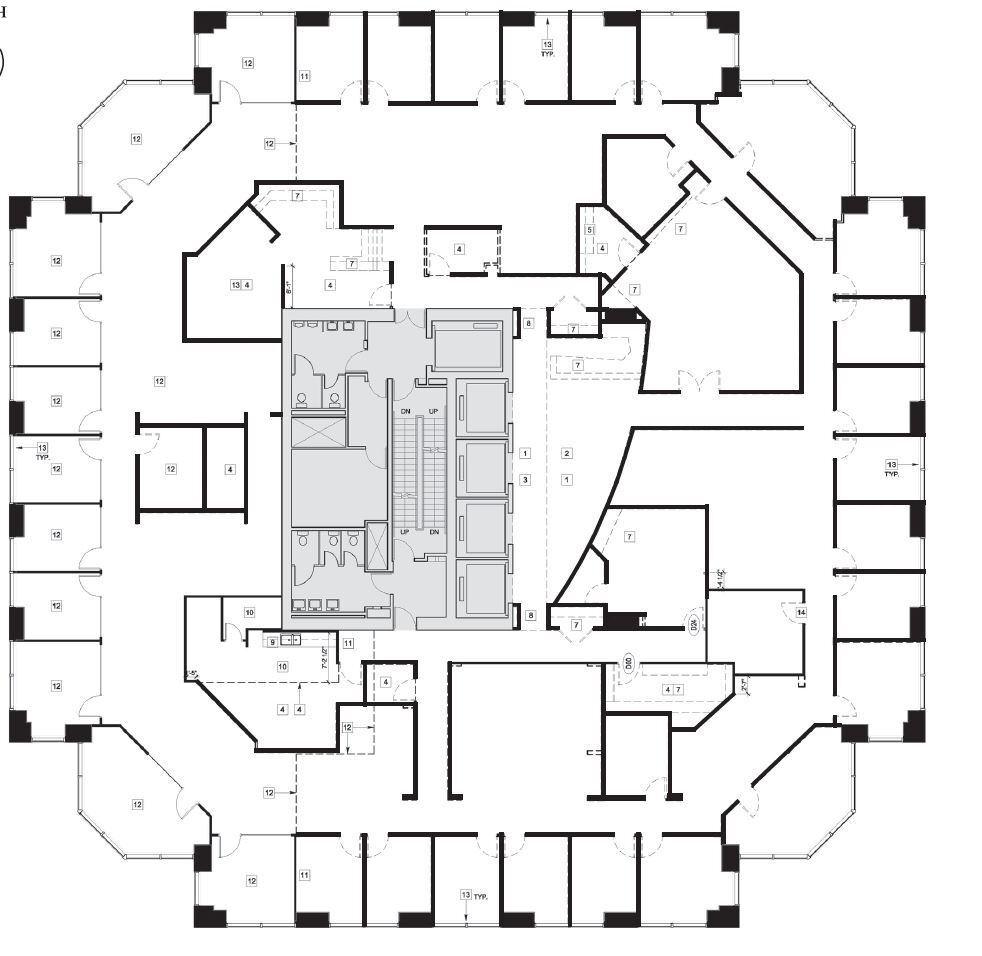 1111 W Georgia St, Vancouver, BC for lease Floor Plan- Image 1 of 1