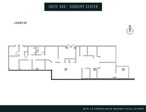 50 N La Cienega Blvd, Beverly Hills, CA for lease Floor Plan- Image 1 of 12