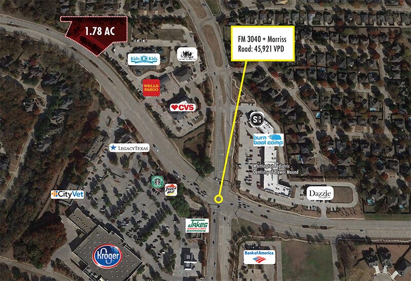 Morriss Rd & FM 3040, Flower Mound, TX for sale - Building Photo - Image 1 of 1