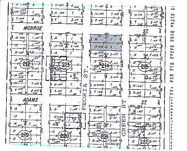 845 W Monroe St, Chicago, IL for sale - Plat Map - Image 2 of 15