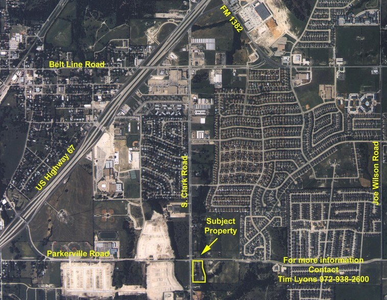 S Clark Rd, Cedar Hill, TX 75104