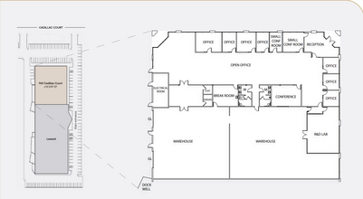 901-941 Cadillac Ct, Milpitas, CA for lease Floor Plan- Image 1 of 1