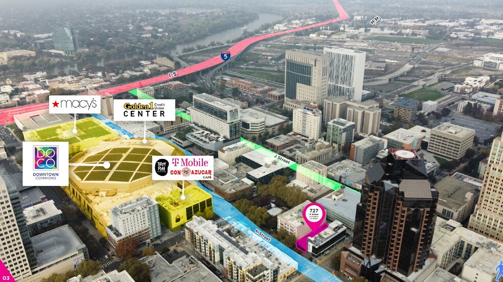 725-727 K St, Sacramento, CA for lease - Building Photo - Image 3 of 13