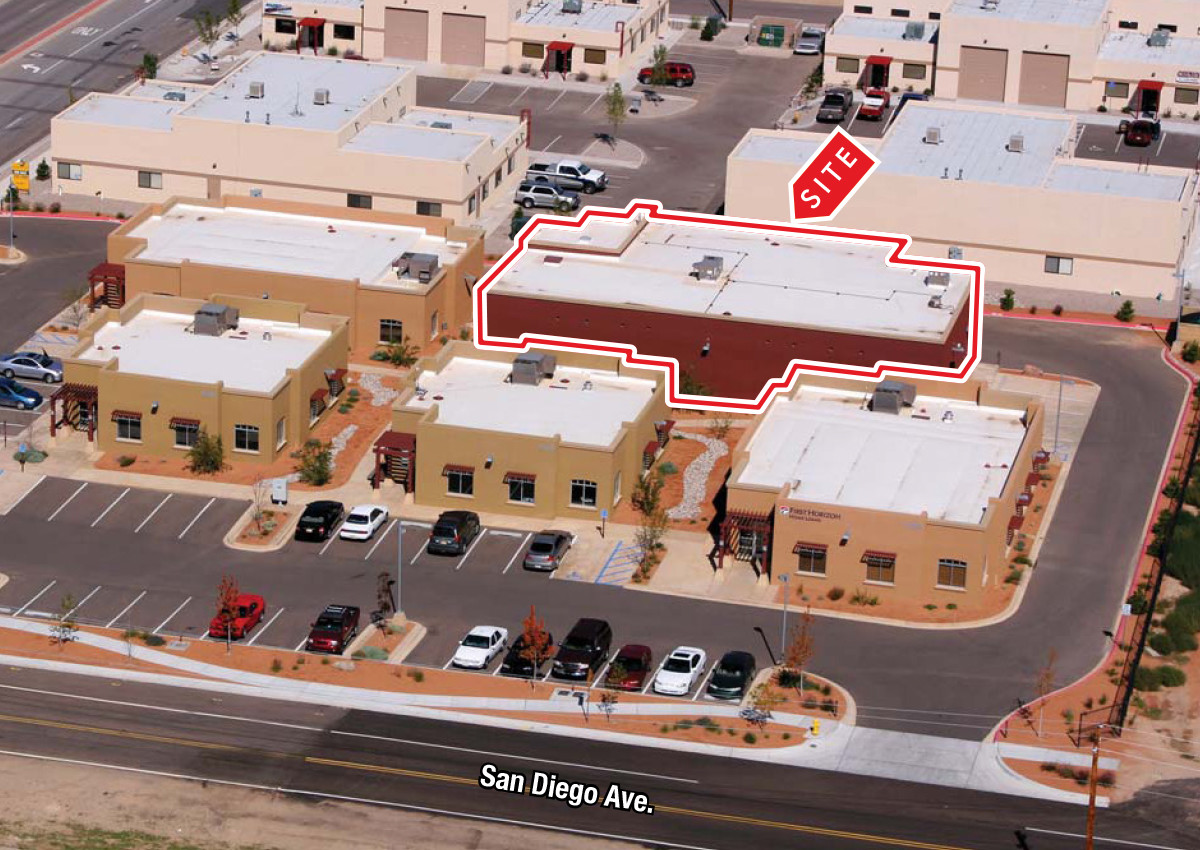 9210 San Mateo Blvd NE, Albuquerque, NM for sale Aerial- Image 1 of 1