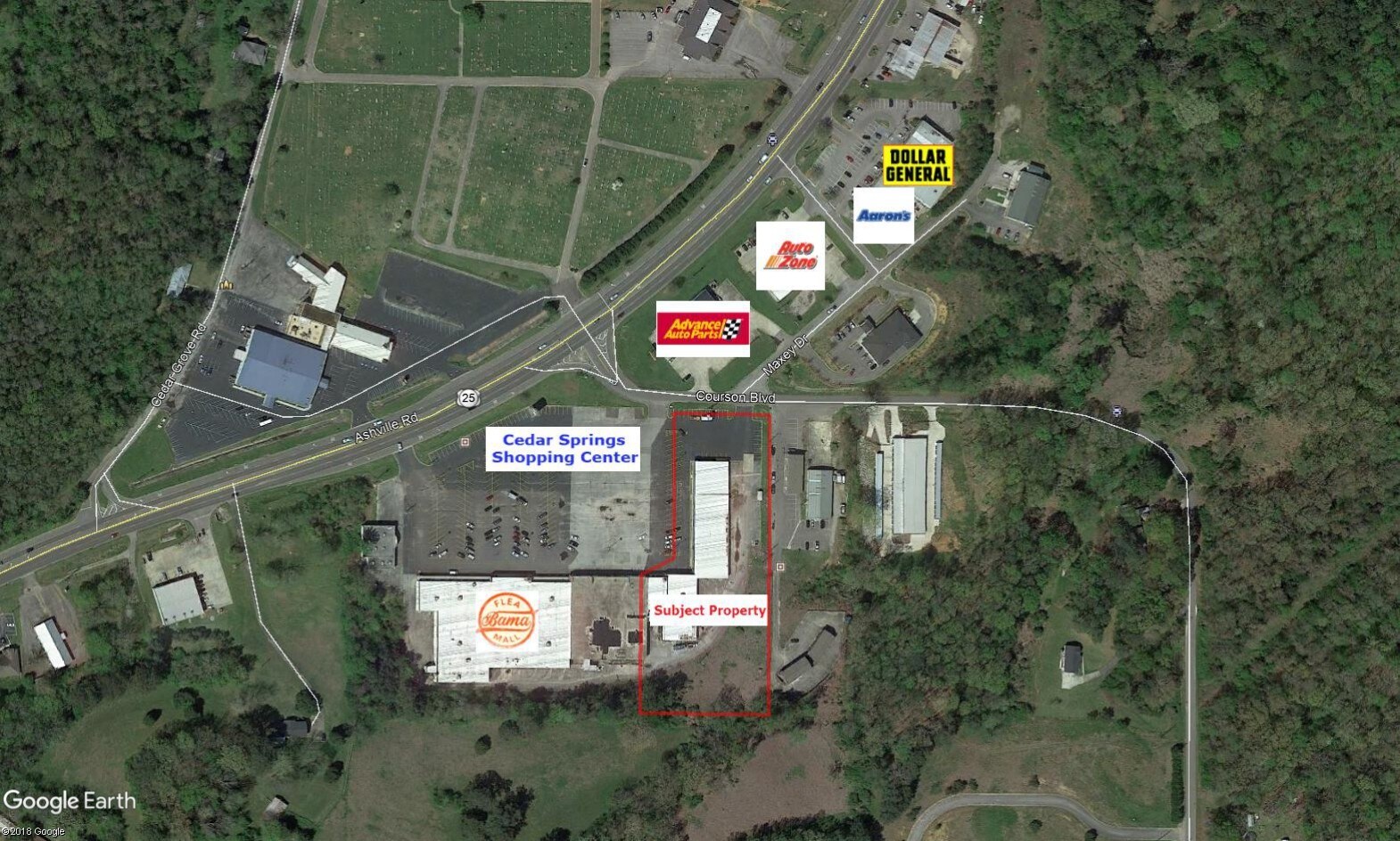 1605-1641 Ashville Rd NE, Leeds, AL for sale Other- Image 1 of 1