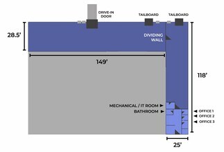 400 Corporate Ct, South Plainfield, NJ for lease Floor Plan- Image 1 of 7