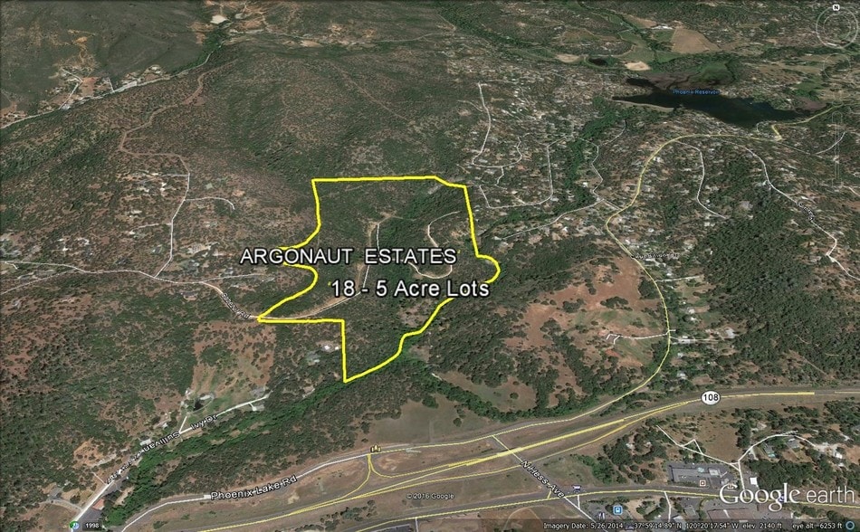 Cabezut Rd, Sonora, CA for sale - Aerial - Image 3 of 10